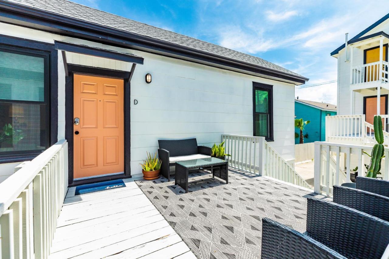 Soleil House - Unit D Galveston Exterior foto